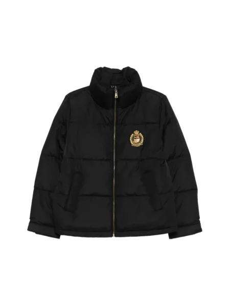 Kurtka pikowana ze stójką Lauren Ralph Lauren czarna