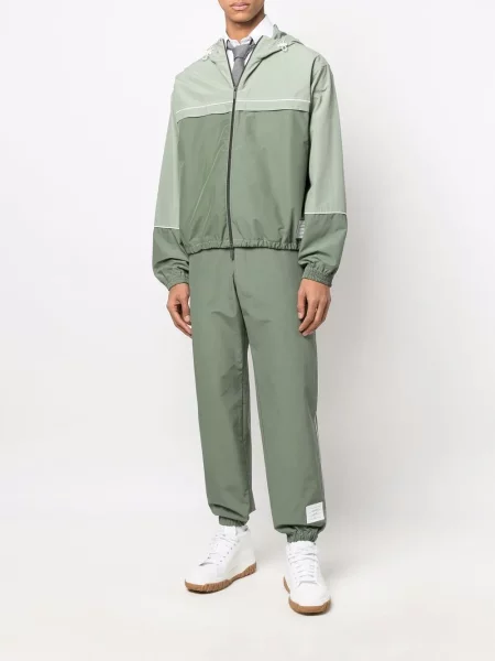 Kelnės Thom Browne žalia