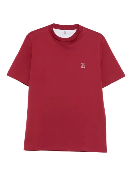 Tricou Brunello Cucinelli roșu