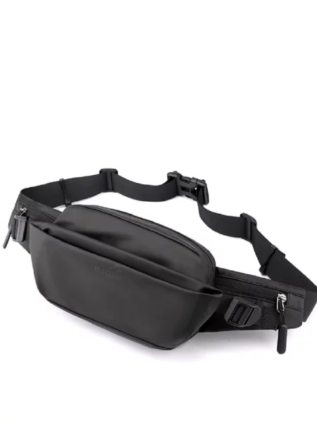 RoyalBag Поясна сумка Текстиль чорний