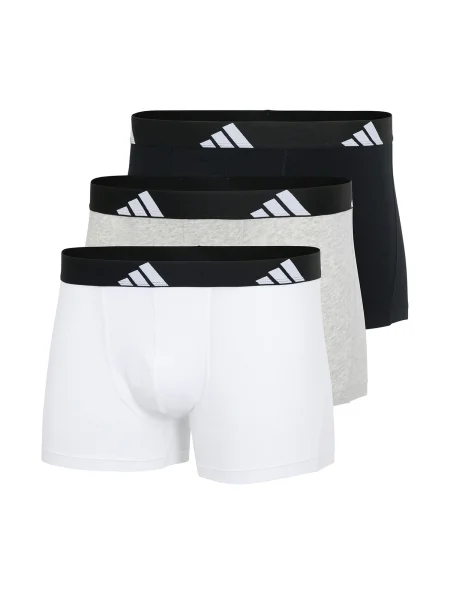 ADIDAS SPORTSWEAR Sport alsónadrágok Active Flex világosszürke / fekete fehér