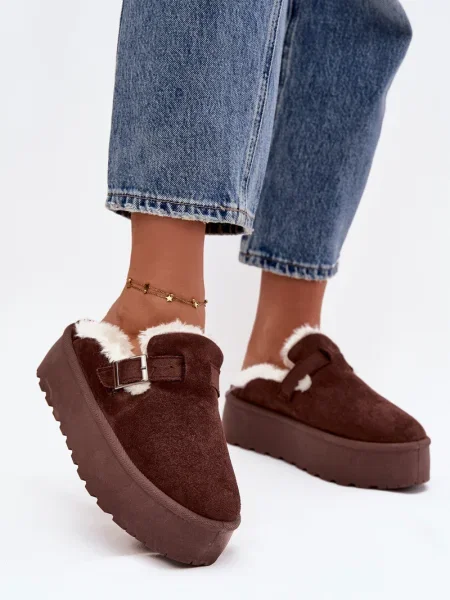 Škornji za sneg Boto z zaponko bela