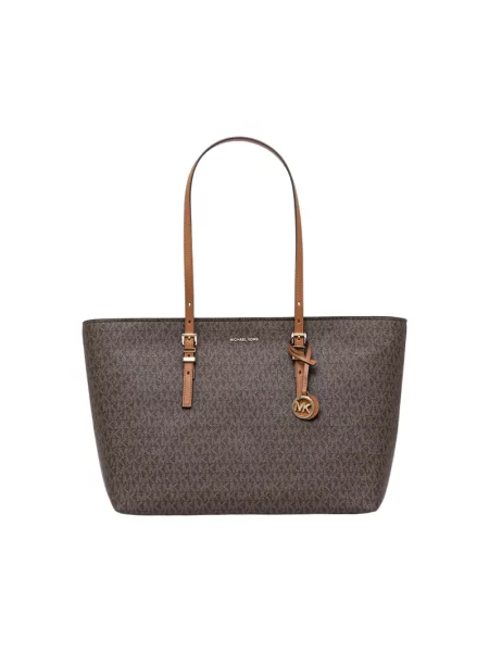 Torebka Michael Kors z logo brązowa