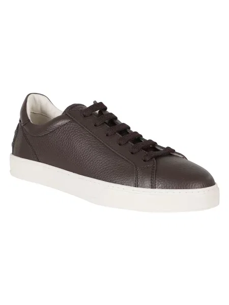 Sneakersy Tod's skórzane brązowe