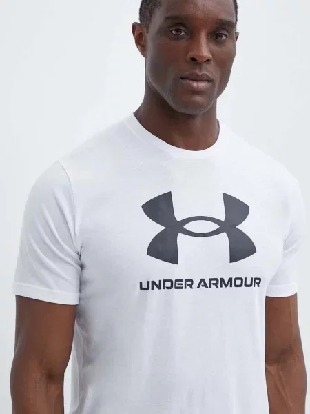 Тениска Under Armour бяло с принт