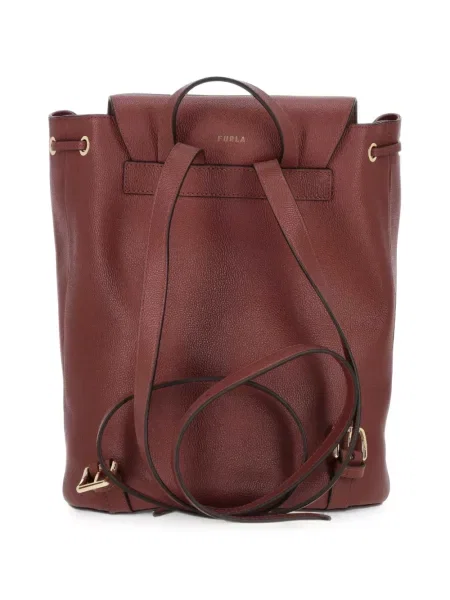 Rucsac Furla din piele roșu
