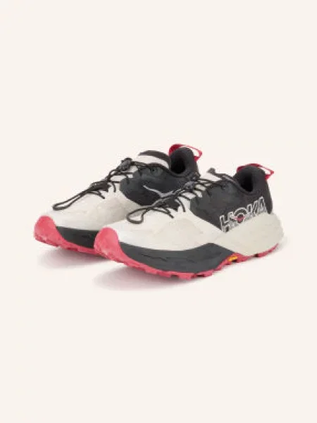 Hoka Běžecké Trailové Boty Speedgoat 7 Gtx světle šedá / tmavě červená černá