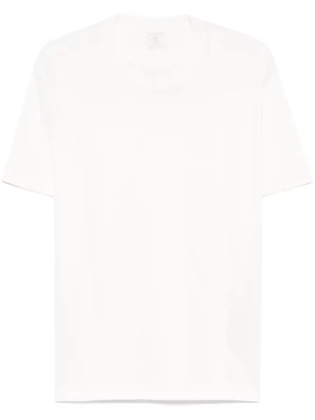 Tricou Eleventy din jerseu alb