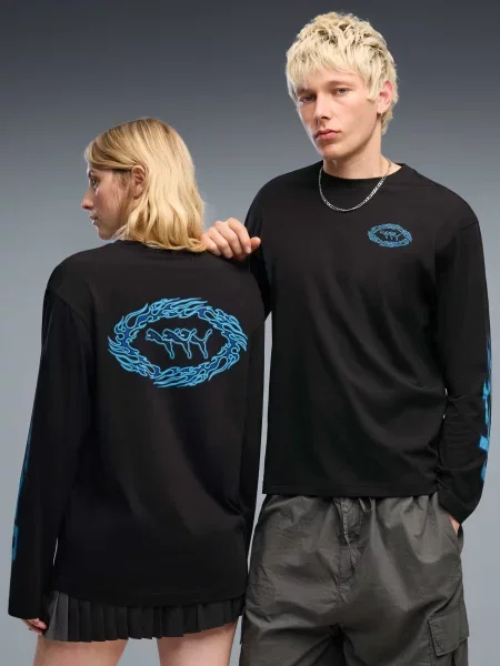 Лонгслив Puma черный