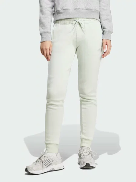 Джогери adidas комбінований верх зелений