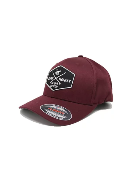 Surf Monkey Șapcă sport burgundy roșu