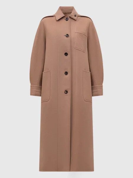 Пальто ALDO з вовни і кашеміру Max Mara коричневе
