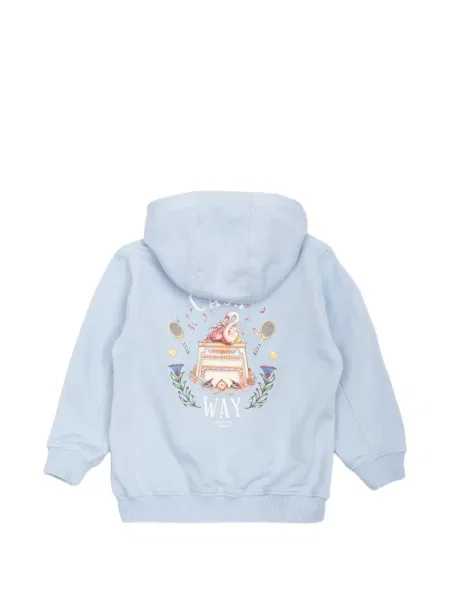 Bluza z kapturem dziecięca Casablanca niebieska