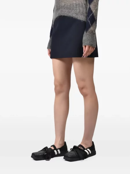 Fusta mini Shushu/tong cu funde albastru