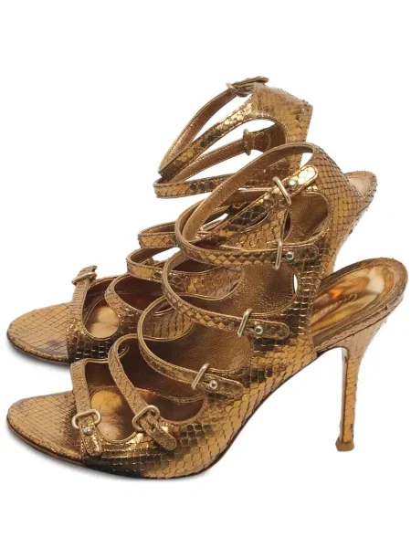 Sandale Gianvito Rossi auriu