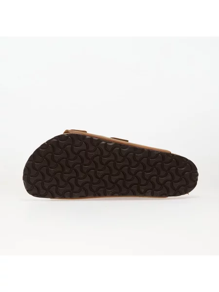 Kožené sandály Birkenstock hnědé