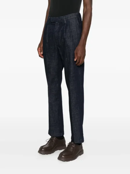 Pantaloni Jacob Cohën plisate albastru