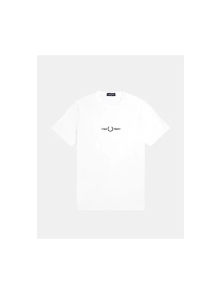 Fred Perry Tricou alb