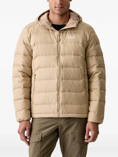 Geacă cu puf Jack Wolfskin cu glugă