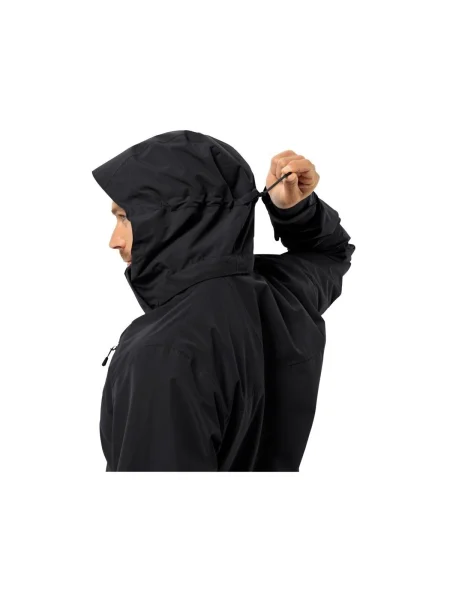 Geacă Jack Wolfskin negru