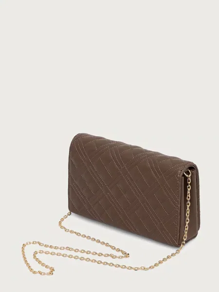 LOVE MOSCHINO Torebka Brązowy zielona