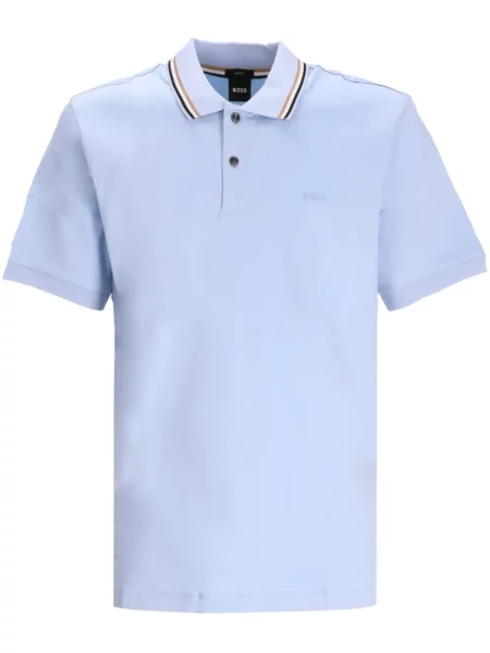 Polo Boss cu dungi albastru