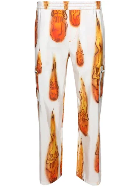 Kalhoty Casella Meyer bílé