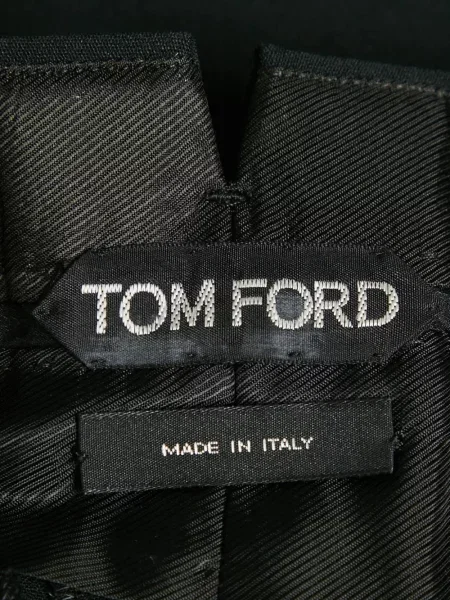 Pantaloni Tom Ford din piele negru