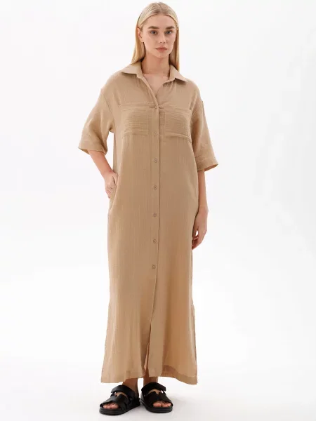 Халат Leinle бежевий