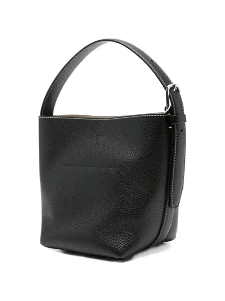 Geantă shopper Toteme cu imagine negru