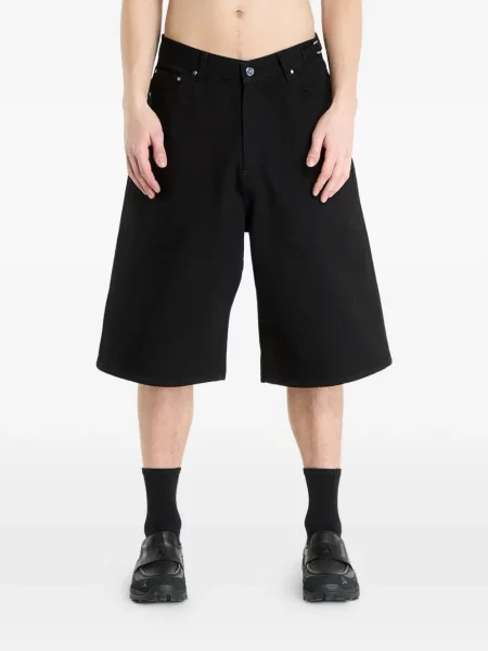 Džínové šortky Heliot Emil černé
