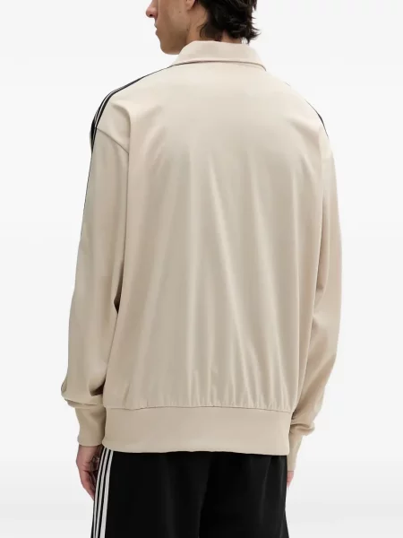 Tricou Adidas cu imagine plasă cu dungi negru