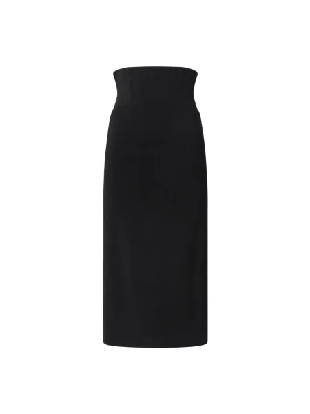 Spódnica Pinko ze stretchu czarna