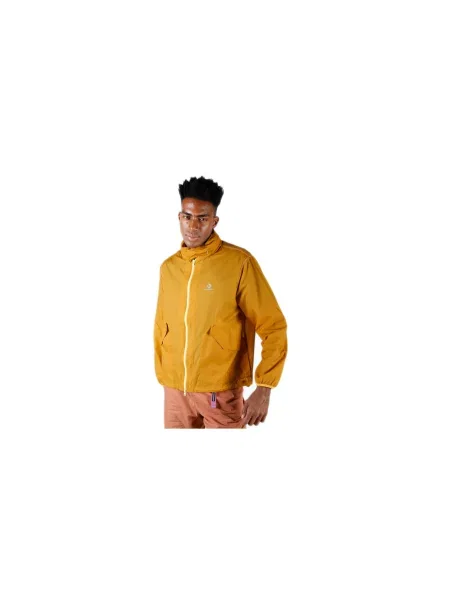 Converse All Star Transparent Utility Packable Jacket Mężczyźni Kurtki Converse Size: S żółty