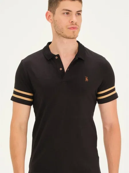 Tricou polo Dewberry negru