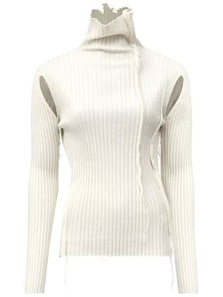 Top Mm6 Maison Margiela biały