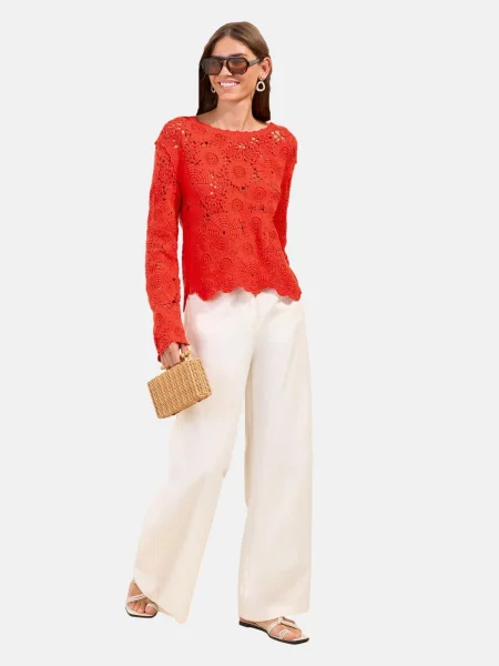 Friends Like These Pulover orange roșu