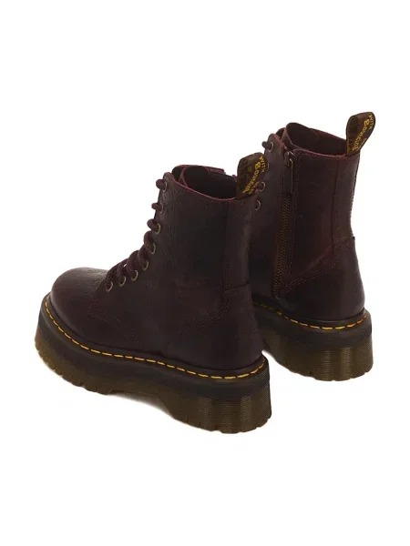 Кожаные ботильоны Dr. Martens в цветочек