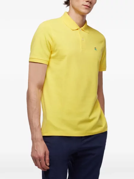 Polo Brooks Brothers cu broderie galben