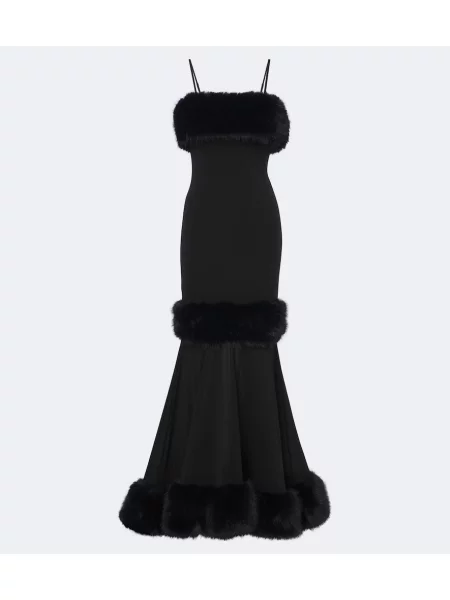 Rochie Nina Ricci din jerseu negru