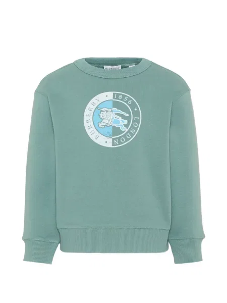 Sweter dziecięcy Burberry zielony