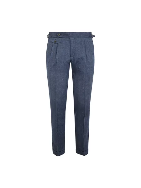 Spodnie Barba Napoli niebieskie