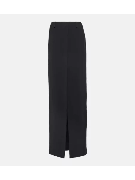 Fusta maxi Dries Van Noten negru