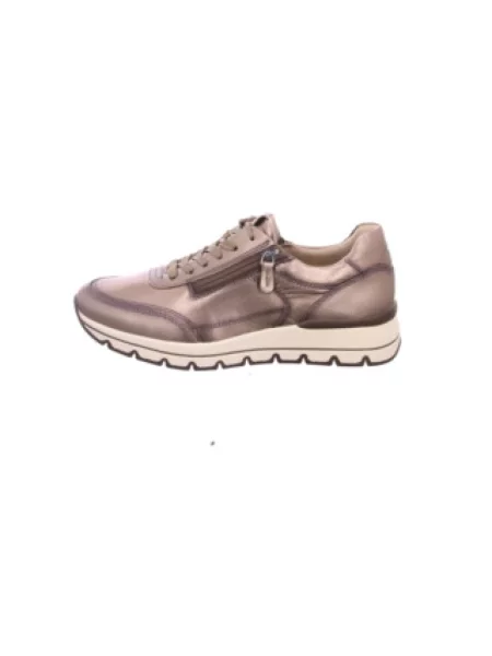 Sneakersy Tamaris skórzane brązowe