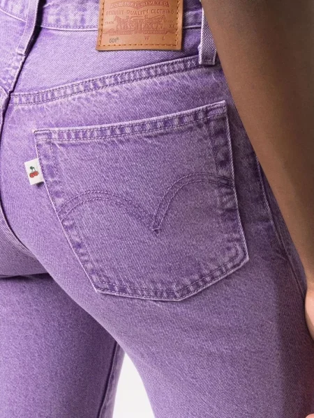 Σορτς Levi's με φθαρμένο εφέ λευκό