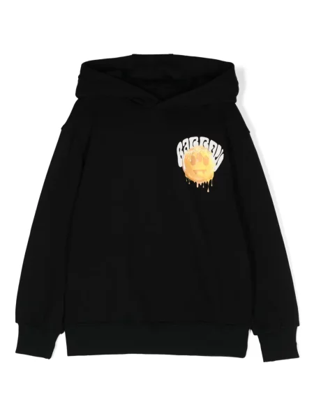 Bluza z kapturem dziecięca Barrow czarna