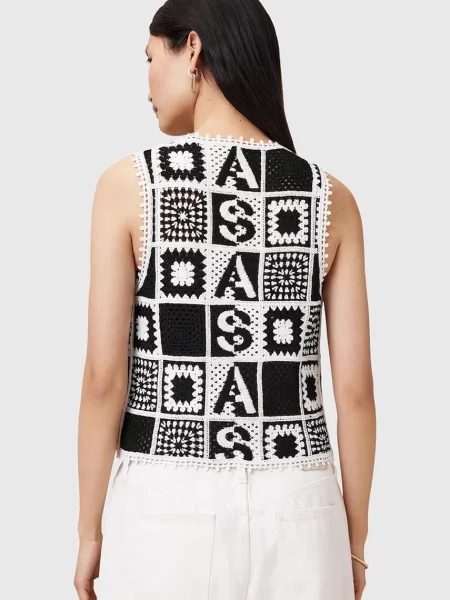 Vesta AllSaints FLORENCE přechodná černá