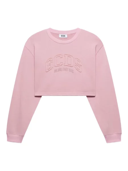 Tricou Gcds cu broderie roz