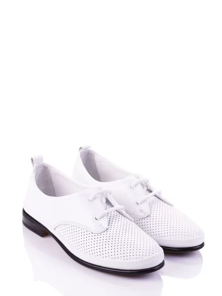 Кожаные туфли Derisan белые