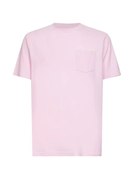 Tricou Mc2 Saint Barth cu decolteu rotund roz